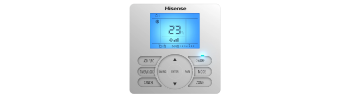 Центральный контроллер YJE-C01T(E) от HISENSE - модный дизайн, интеллектуальное управление